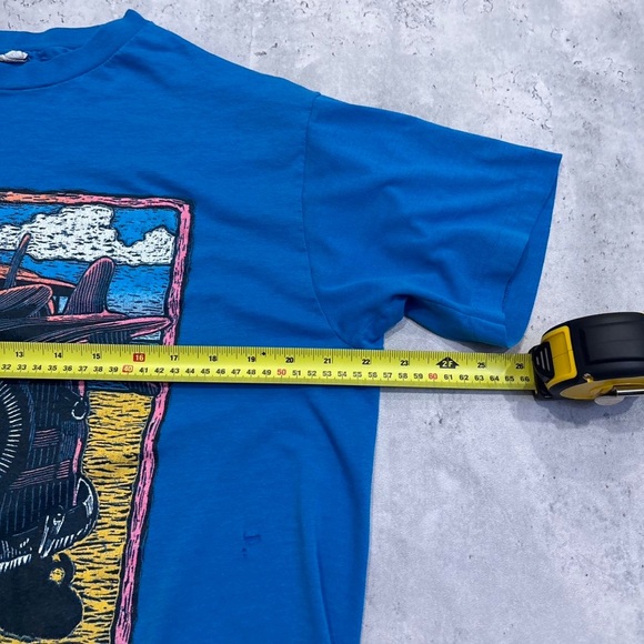 Men’s Vintage 90s California surf graphic single stitch tee - Picture 5 of 7